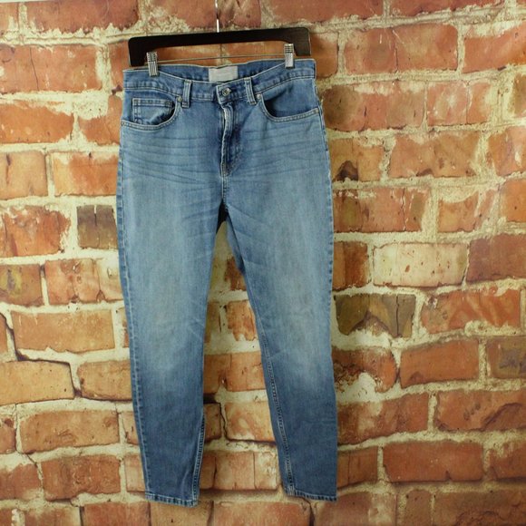EVERLANE The High Rise Skinny Jean Womens 30 Regular Medium Wash Designer $68 - Picture 3 of 8